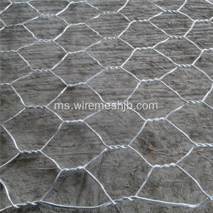 3.4 mm Galvanized Gabion Box untuk Projek Sungai Bank